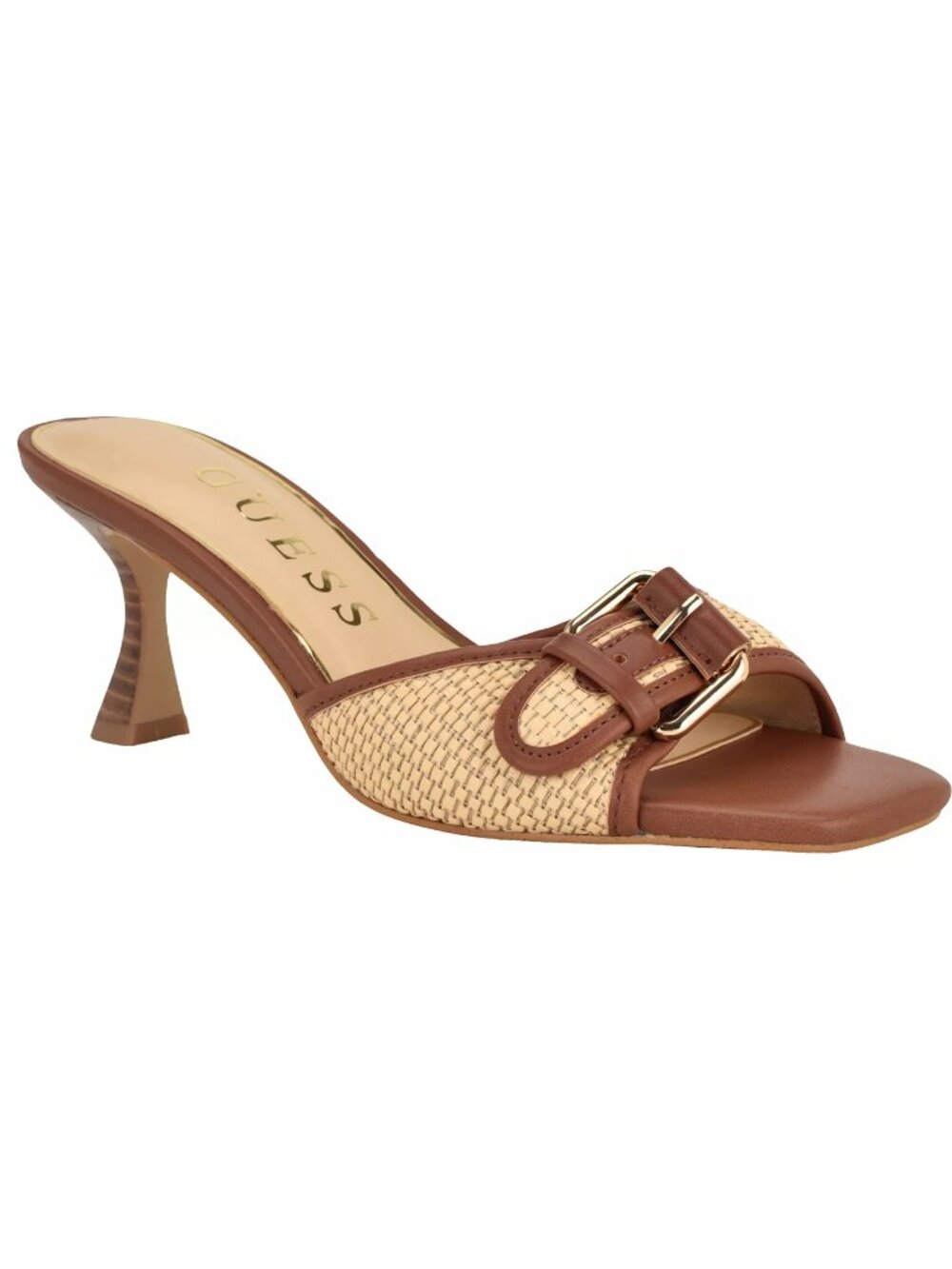 $69 NWT GUESS Women's Buckle Kitten Heel